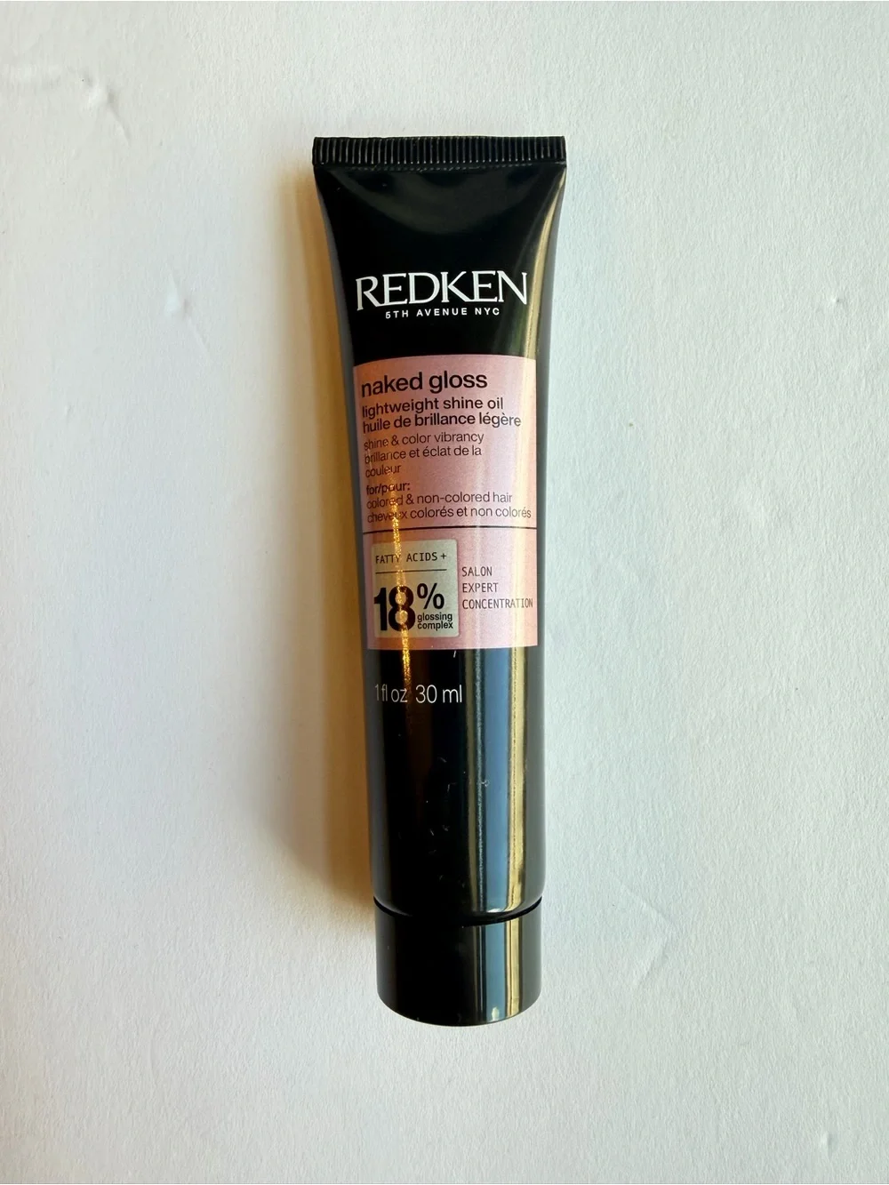 Redken Naked Gloss Lightweight Shine Oil Travel size